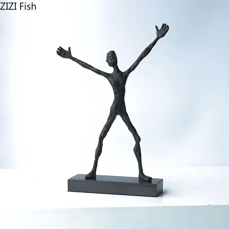 DecorBites™ Abstract Couple Statue for Desk Decoration and Room Aesthetics