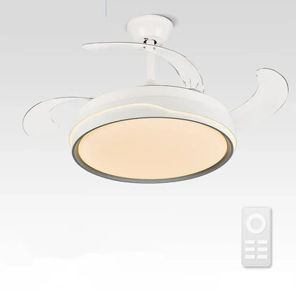 DecorBites™ Ceiling Fan Light Remote Control LED Lamp for Bedroom, Dining Room Home Appliance