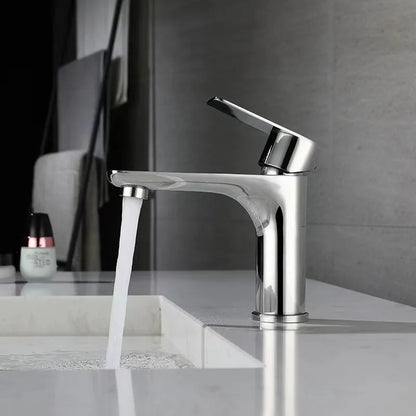 DecorBites™ High Spout Luxury Hot Cold Water Basin Faucet for Bathroom Toilet Bathtub
