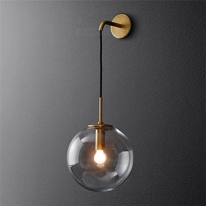 Lámpara de pared LED de bola de cristal Decorbites™ para decoración del hogar nórdico moderno vintage