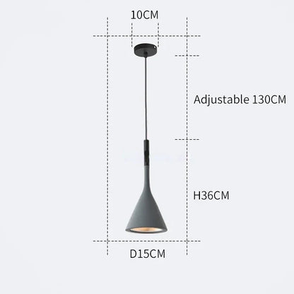 DecorBites™ LED Pendant Light: Nordic Modern Style for Living Rooms, Bedrooms, Dining Rooms, Cafes