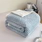 Decobites Sherpa Fleece Plush Blanket Throw - Cozy Solid Color BedSheet