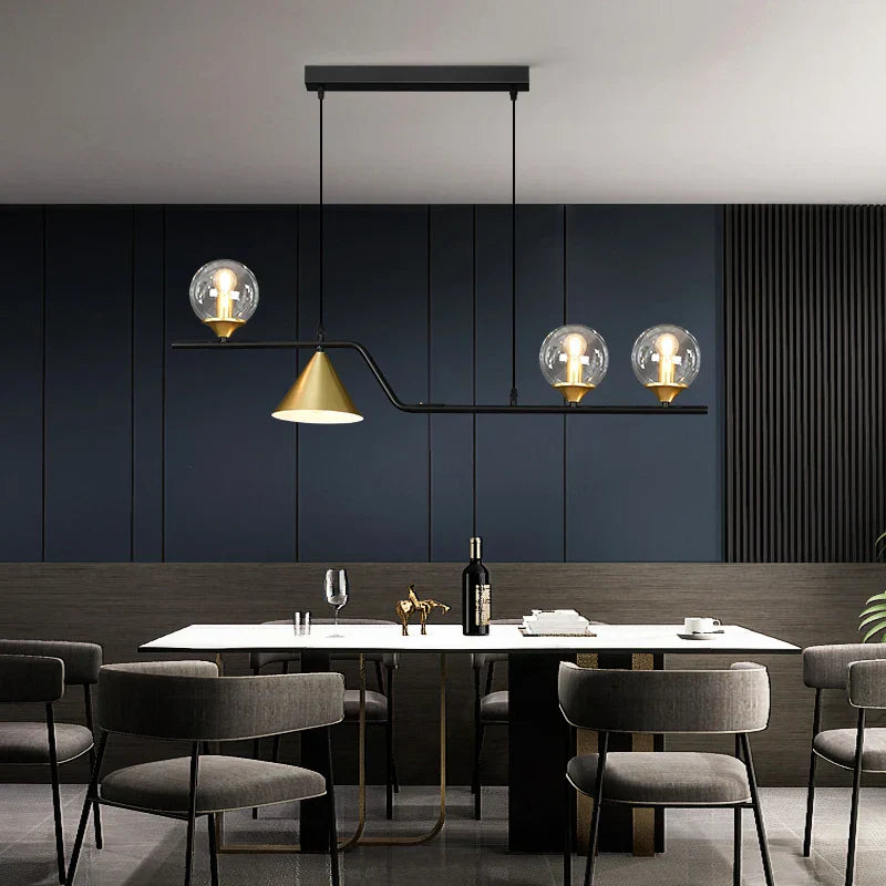 Decorbites™ Lineare Hängelampe Minimalistische Kronleuchter Moderne Nordische Esszimmertischlaterne