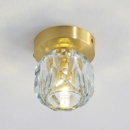 DecorBites™ Crystal LED Ceiling Light Modern Gold Living Room Indoor Lighting Fixture