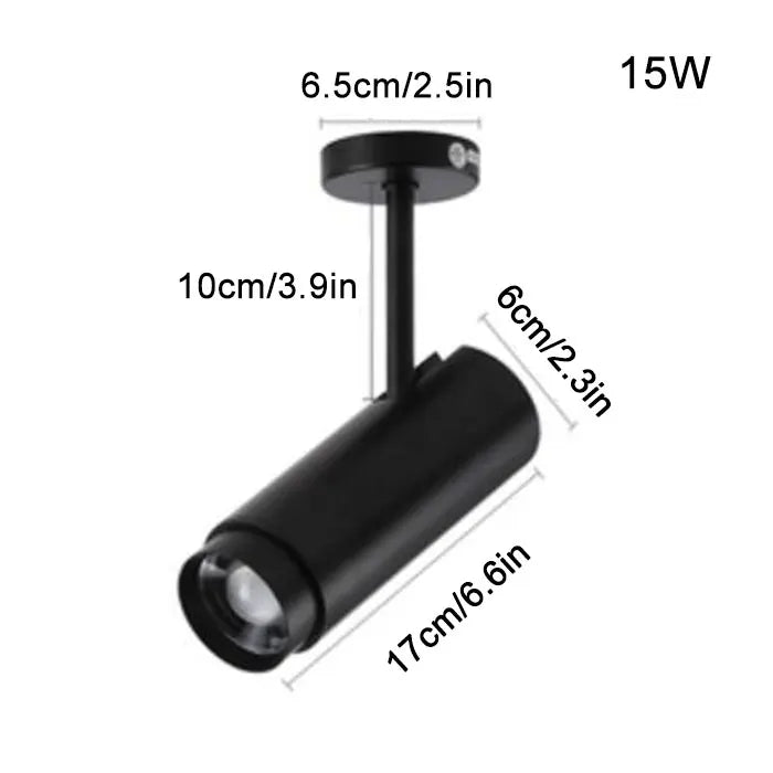 مصباح سقف DecorBites™ ذو شعاع قابل للتعديل لإضاءة مميزة للمتاجر والمكتب والبار