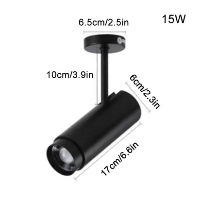 مصباح سقف DecorBites™ ذو شعاع قابل للتعديل لإضاءة مميزة للمتاجر والمكتب والبار