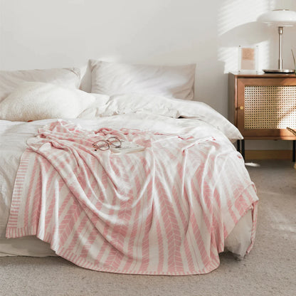 DecorBites™ Bamboo Knitted Cooling Blanket