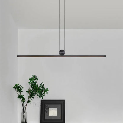 DecorBites™ Dimmable LED Ceiling Chandelier: Modern Minimalist Lighting for Home and Office