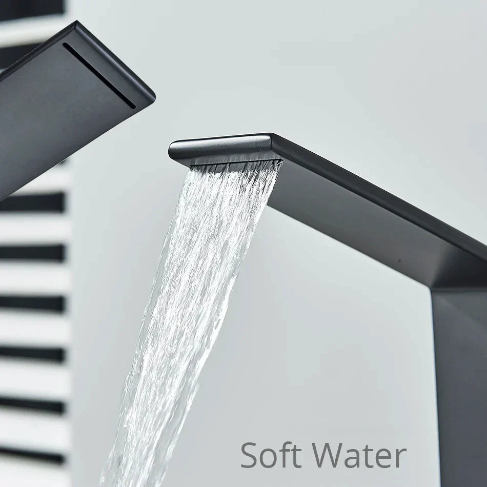 DecorBites™ Basin Faucet: Bathroom Vessel Mixer Tap for Hot and Cold Water.