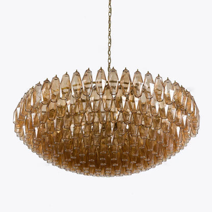 Decorbites™ Bunter Grauer Glas-Lüster-Beleuchtung: Moderner Luxus für Esszimmer, Villa, großes Zuhause