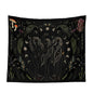 Decobites Botanical Witchy Tapestry: Hanging Boho Room Decor with Mushrooms and Snakes