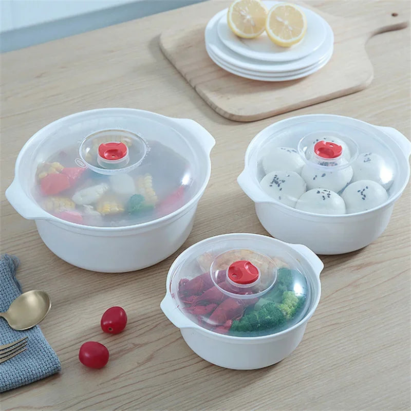 Plastic Microwave Steamer Pot