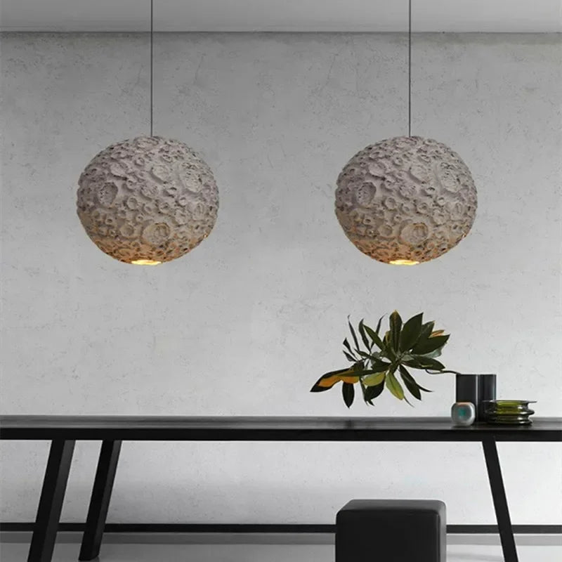 DecorBites™ Grey Wabi Sabi Chandelier for Living Room, Dining, & Coffee Store