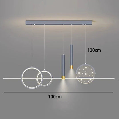 Lámparas colgantes LED DecorBites™ para salas de estar y comedores modernos
