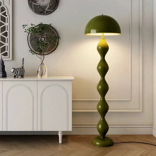 DecorBites™ LED Mushroom Floor Lamp - Colorful Standing Light for Living Room Bedroom