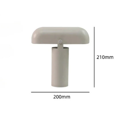 DecorBites™ LED Rechargeable Table Lamp Touch Switch Minimalist Modern Light for Bedroom, Living Room