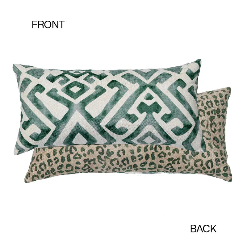 DecorBites™ Leopard Decorative Cushion Cover: Luxury Indoor Outdoor Accent Pillow Case