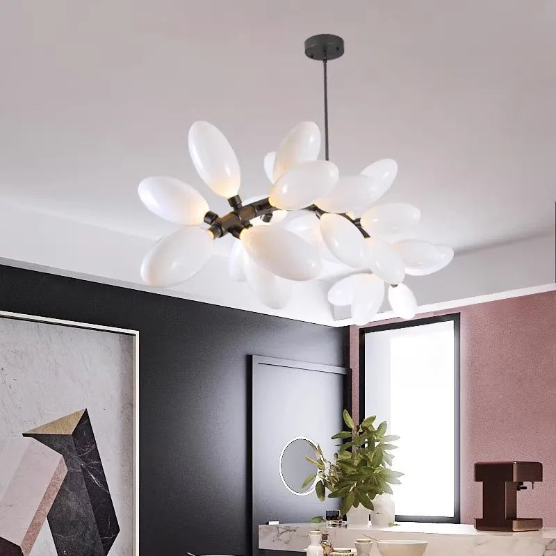 Chrome Modern Hanging Lamp