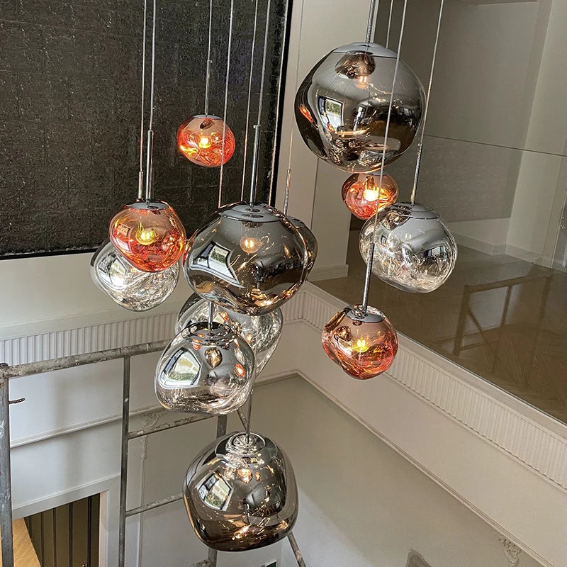 Nordic Lava Acrylic Pendant Light