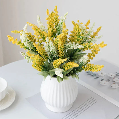 DecorBites™ Lavender Foam Flower Family Room Vase Wedding Bouquet Garden Rose Arch Decoration