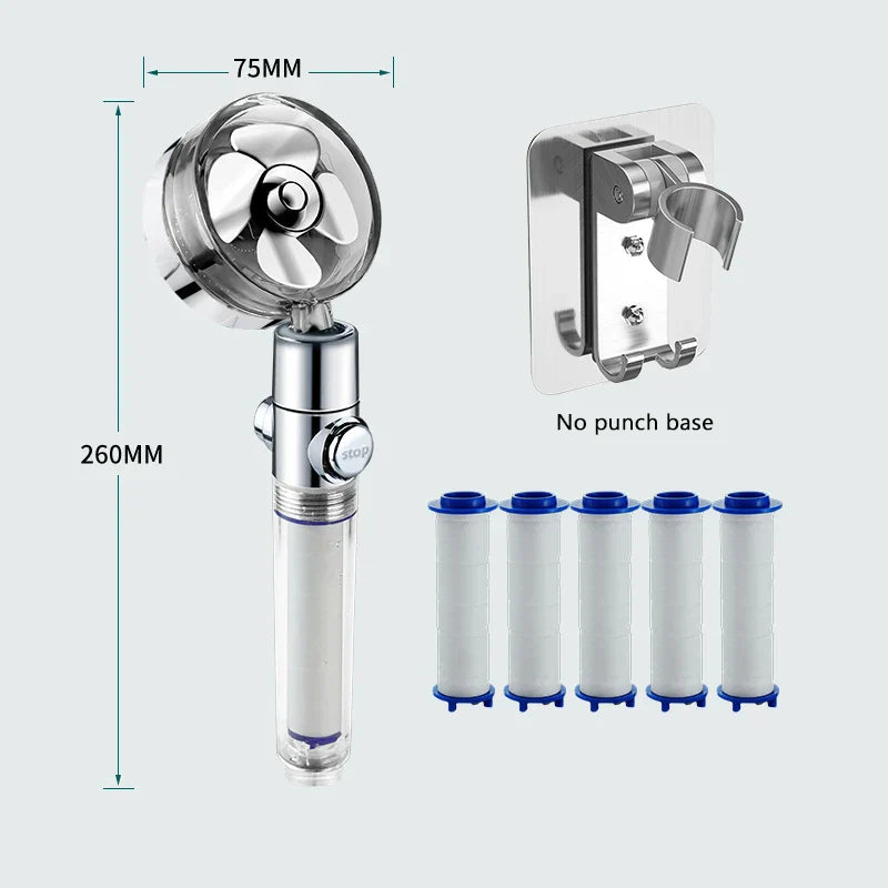 DecorBites™ High Pressure Shower Filter Head with Gumrukfree Technology