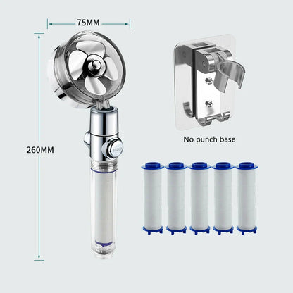 DecorBites™ High Pressure Shower Filter Head with Gumrukfree Technology