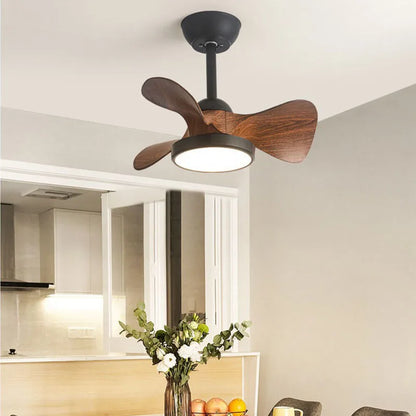 ديكوربايتس™ مروحة سقف LED لغرفة الأطفال مقاس 22 بوصة مزودة بجهاز تحكم عن بعد ومصباح مروحة صغير