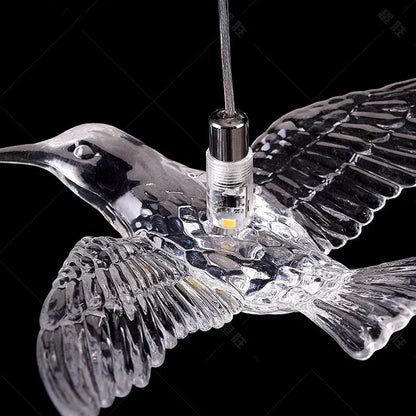 DecorBites™ Bird Design LED Chandelier for Luxury Living Room and Restaurant