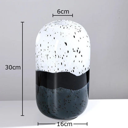 DecorBites™ Glass Vase Hydroponics Flower Pot Gradient Desk Decor Room Aesthetic Elegant Vase