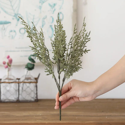 ديكور بايتس™ زهور عشبية راقصة دائمة مجففة محفوظة لتزيين المنزل والزفاف، مواد اصنعها بنفسك