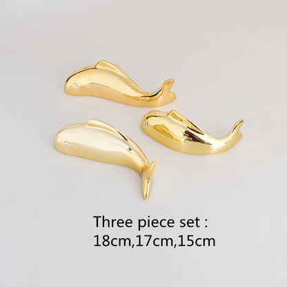 DecorBites™ Carp Fish Lotus Leaf Gold Wall Pendant - Bionics Home Decor
