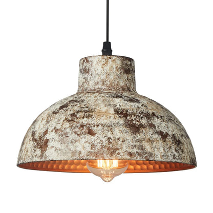 Decorbites™ Industrielle Hängelampe Weiß Vintage-Kronleuchter für Küche und Esszimmer