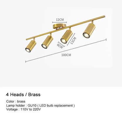 Lámpara de techo LED ajustable DecorBites™ para decoración del hogar