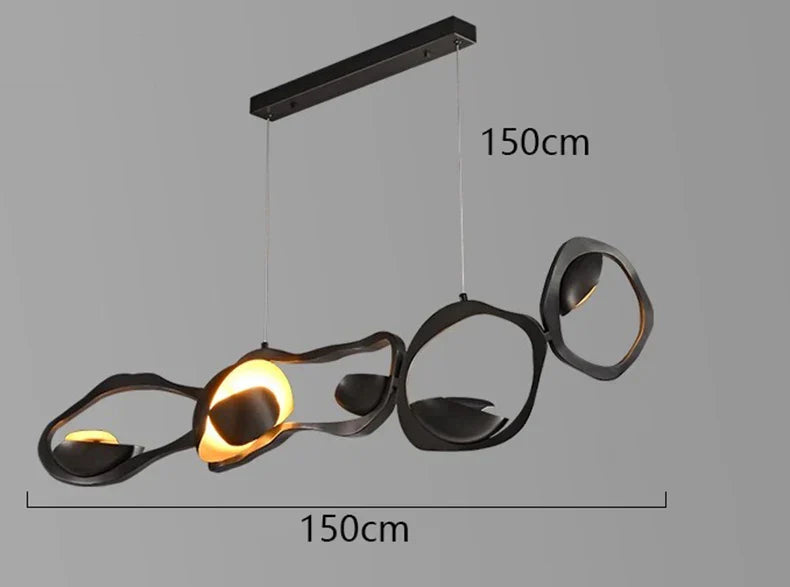 ثريات ديكوربايتس™ LED المعلقة، ديكور منزلي عصري، إضاءة داخلية معلقة