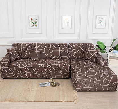 Decobites Stretch Sofa Cover Slipcover Print Seater Couch Protector