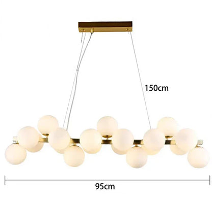 DecorBites™ LED Pendant Light Chandeliers for Modern Home Decor Living Room Dining Room Lighting