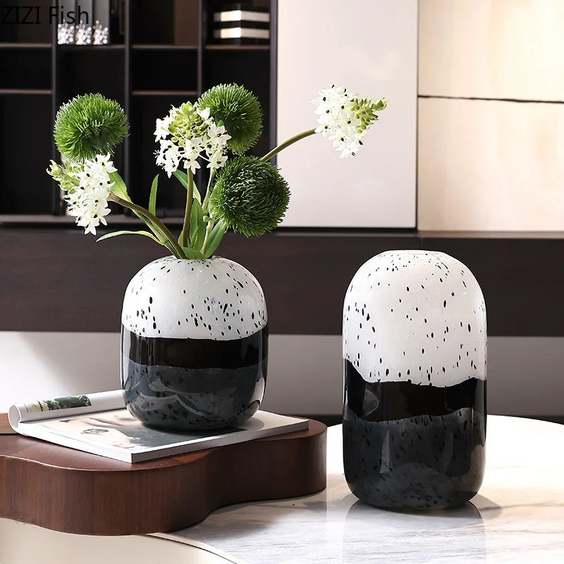 DecorBites™ Glass Vase Hydroponics Flower Pot Gradient Desk Decor Room Aesthetic Elegant Vase