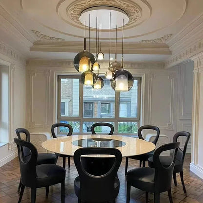 DecorBites™ Designer Glass Chandelier Pendant Light for Dining Room Kitchen Loft Home Decor