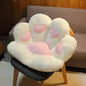 Decobites Soft Plush Cat Paw Seat Cushion for Comfortable Office Chair Support