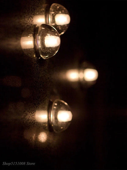 Aplique de pared de cristal DecorBites™ para exteriores, escaleras, pasillos, villas, patios y balcones.