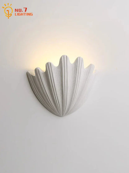 Lámpara de pared DecorBites™ francesa medieval de yeso con diseño retro LED G9 para sala de estar y dormitorio