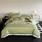 Decobites Hot Diamond Lace Egyptian Cotton Bedding Set: Sheet, Pillowcase, Duvet Cover, Full-Queen-King Size