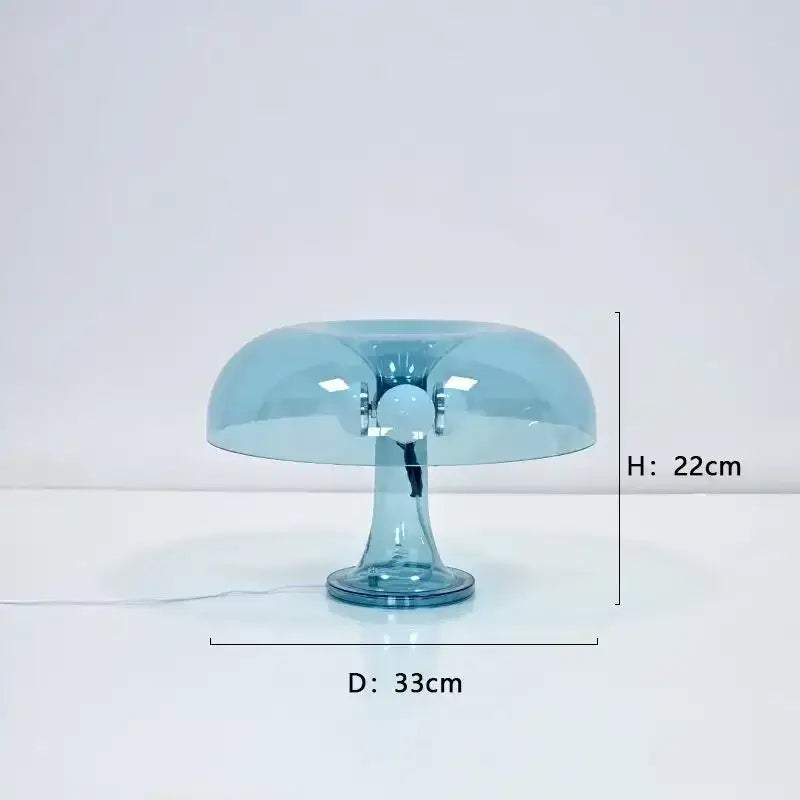 DecorBites™ New Led Mushroom Table Lamp for Hotel Bedroom Bedside Living Room Decoration Lighting Modern Minimalist