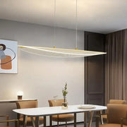 Decorbites™ Lámpara de Araña LED: Luz Colgante de Curva Larga Nórdica para Decoración de Hogar, Oficina y Comedor