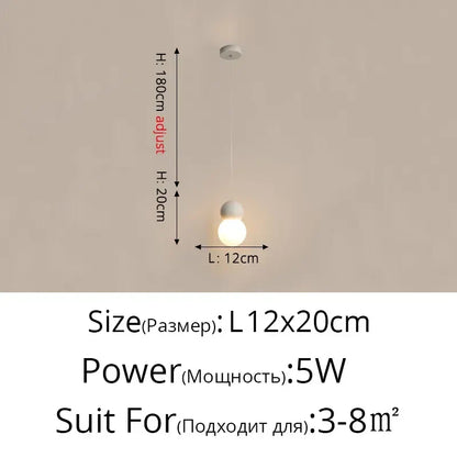 Lámparas colgantes LED geométricas DecorBites™ para sala de estar, dormitorio y cocina; modernas lámparas colgantes decorativas.