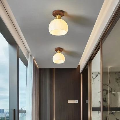 DecorBites™ LED Ceiling Light Modern Style Indoor Lighting Aluminum Glass Nordic Lamp