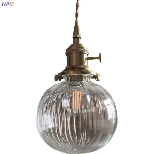 DecorBites™ LED Glass Pendant Light Fixture for Study Restaurant Kitchen Stair Hanglampen