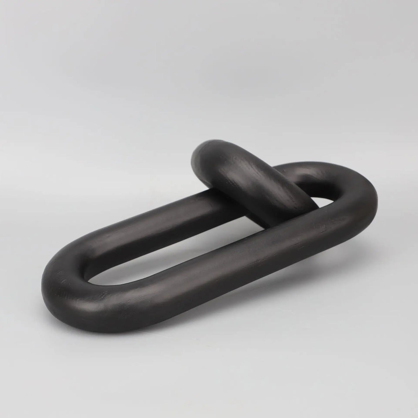 Adorno de resina geométrica negra DecorBites™ Anillo decorativo Figura para el hogar