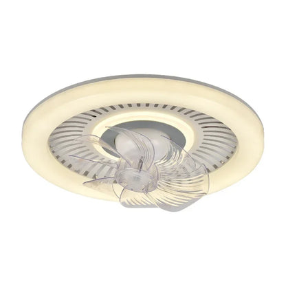 DecorBites™ 360 Rotating Air Supply LED Ceiling Fan with Quiet DC Motor.