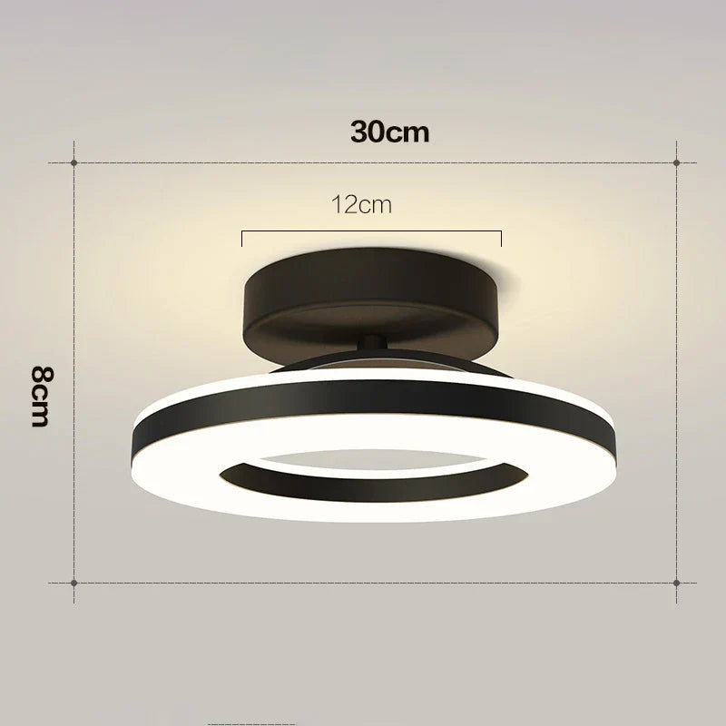 Lámpara de techo LED DecorBites™ para decoración del hogar, dormitorio, comedor, sala de estar e iluminación de balcón.